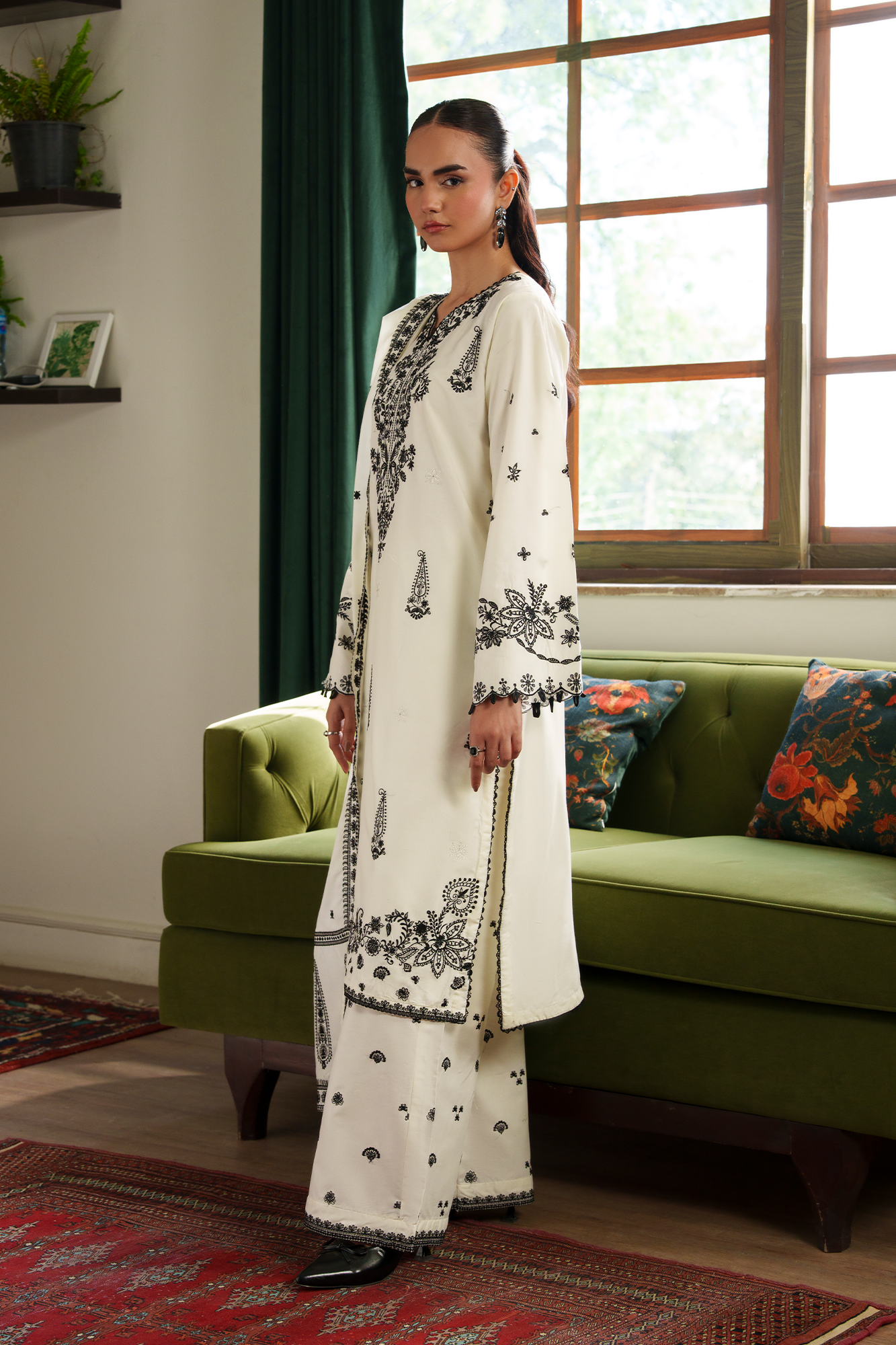 Rajbari | Exclusive Pret | Seren - Luxury Dress - available at Maria Faisal in UK and USA.