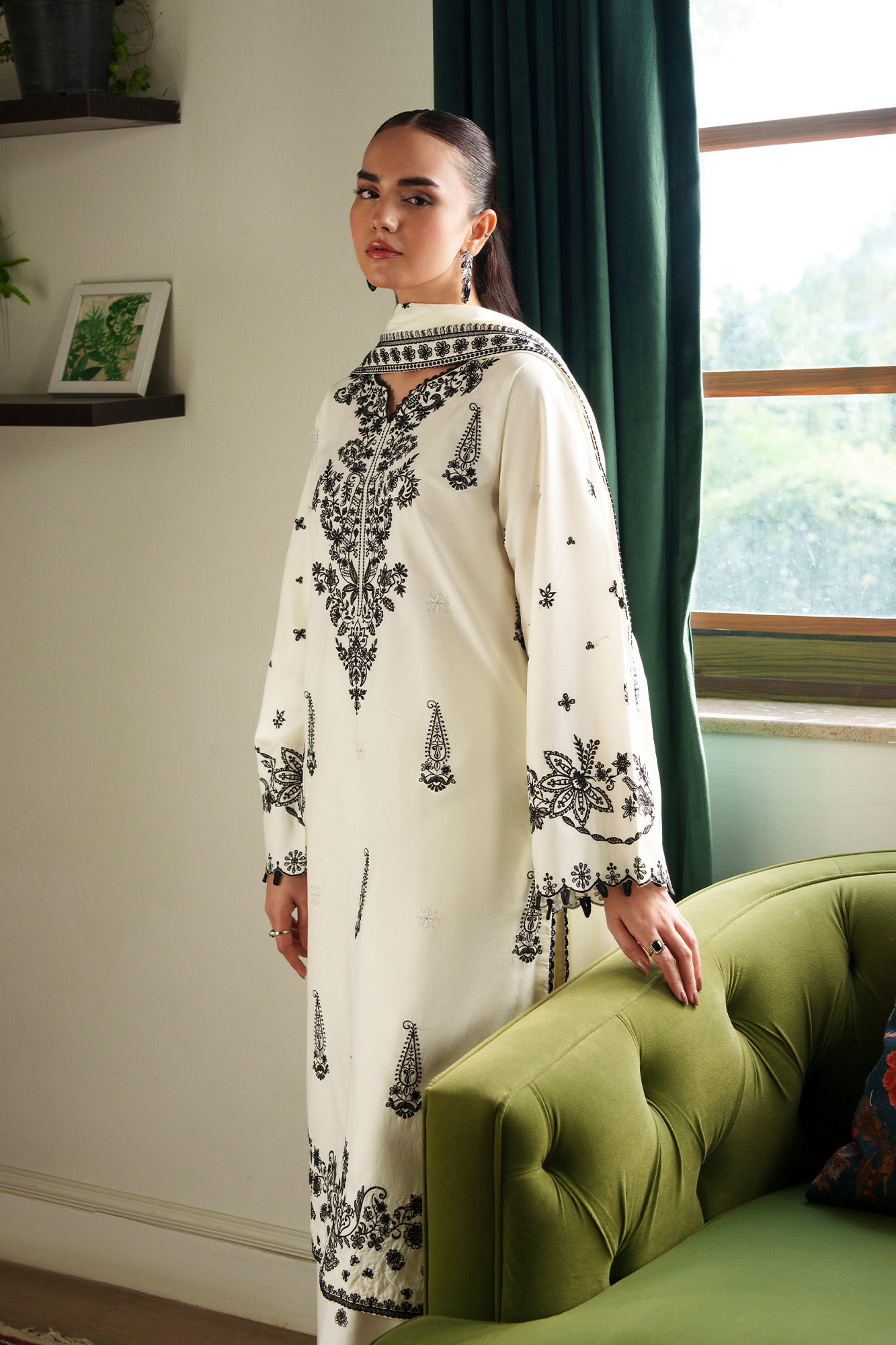 Rajbari | Exclusive Pret | Seren - Luxury Dress - available at Maria Faisal in UK and USA.