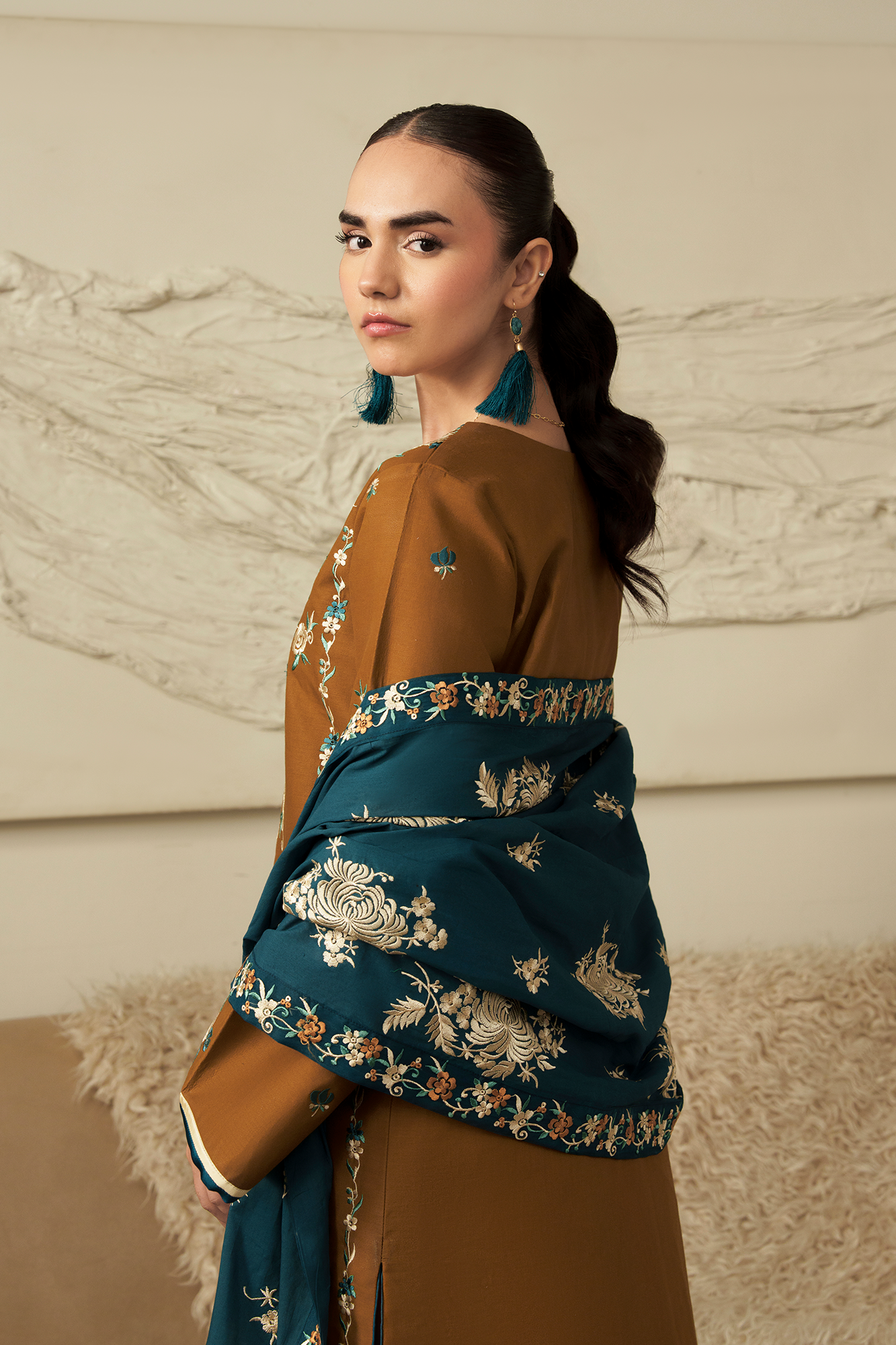 Rajbari | Exclusive Pret | Mesaal - Luxury Dress - available at Maria Faisal in UK and USA.