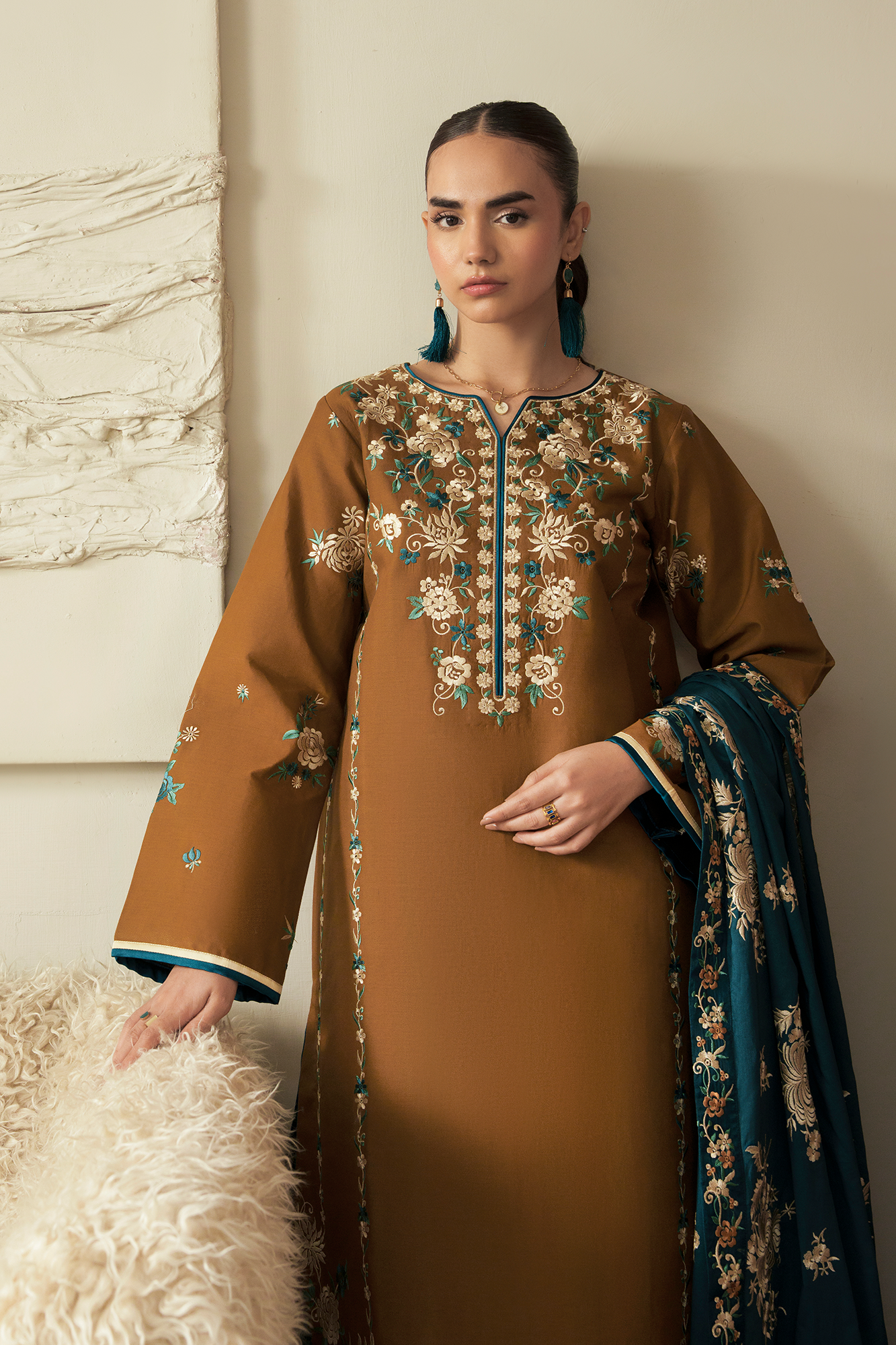 Rajbari | Exclusive Pret | Mesaal - Luxury Dress - available at Maria Faisal in UK and USA.