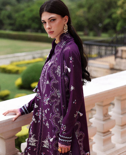 Republic Womenswear | Lilas Lawn 26 | Olyra - Luxury Dress - available at Maria Faisal in UK and USA.