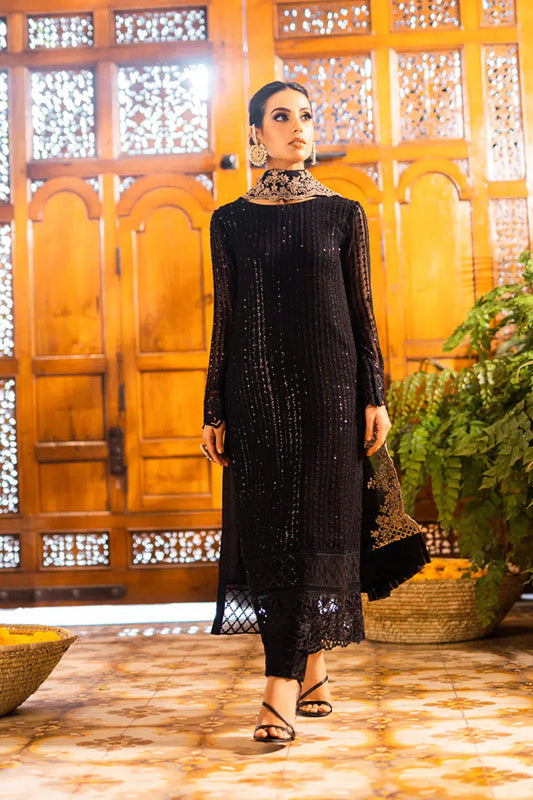 Azure | Embroidered Formals | Onyx Dove - Formal 