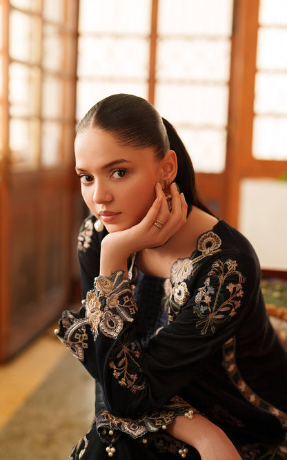 Asifa and Nabeel | Pashmina Luxe 25 | Opal LWC25-07 - Formal Dress - available at Maria Faisal in UK and USA.