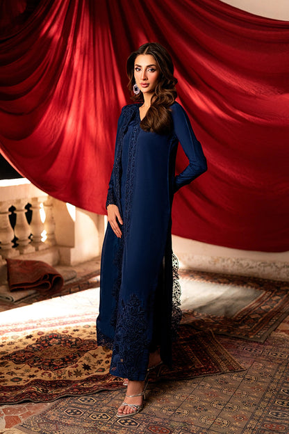Azure | Vogue Formals | Opal Blue - Formal Dress - available at Maria Faisal in UK and USA.