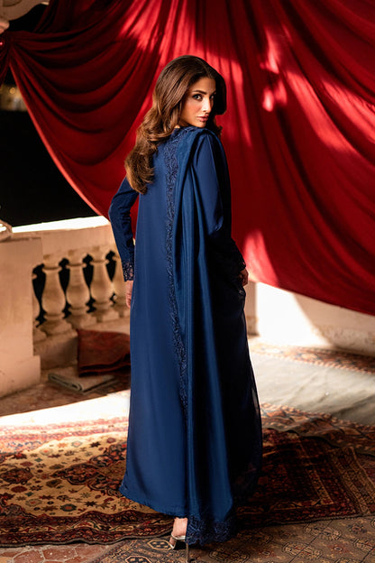 Azure | Vogue Formals | Opal Blue - Formal Dress - available at Maria Faisal in UK and USA.