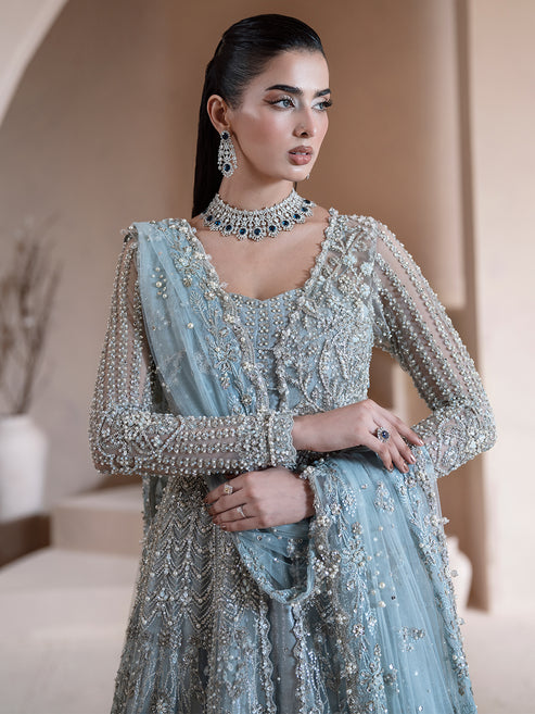 Epoque | Reve Luxury Formals | Ornee - Formal Dress - available at Maria Faisal in UK and USA.