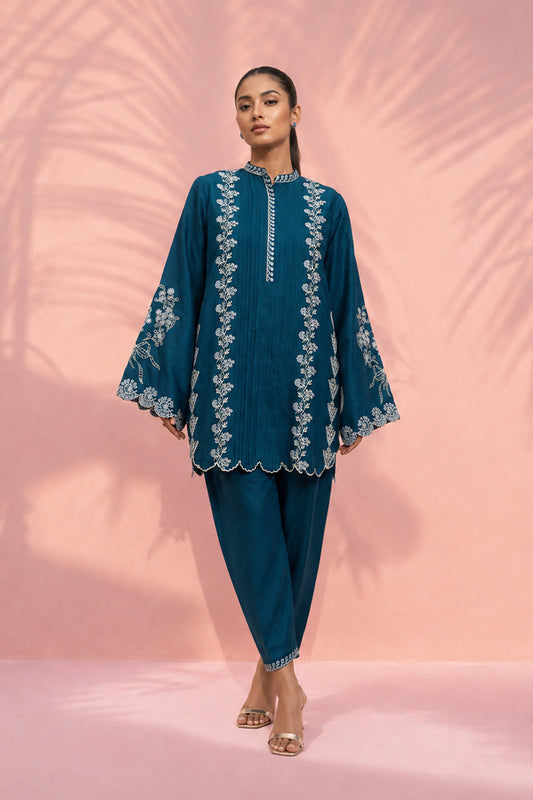 Sania Maskatiya | Summer Festive 26 | Haleh - Luxury Dress - available at Maria Faisal in UK and USA.
