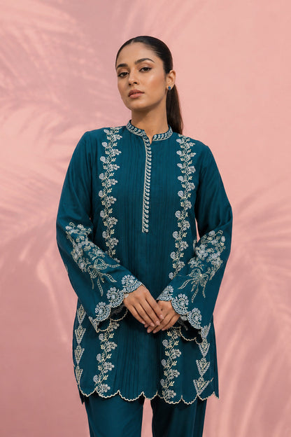 Sania Maskatiya | Summer Festive 26 | Haleh - Luxury Dress - available at Maria Faisal in UK and USA.