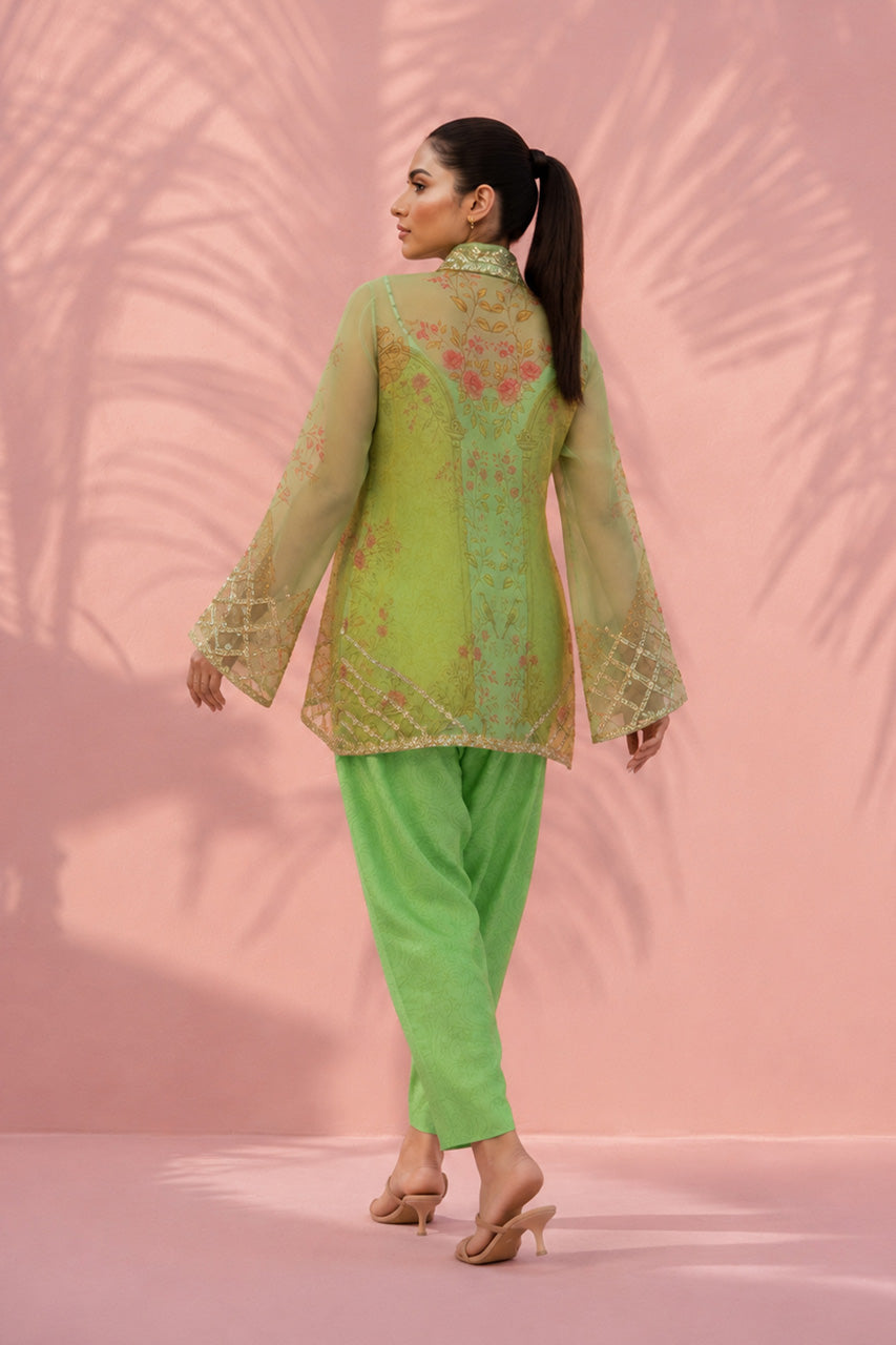 Sania Maskatiya | Summer Festive 26 | Alyana (B) - Luxury Dress - available at Maria Faisal in UK and USA.