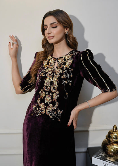 Mahum Asad | Voila Velvets | Jade - Ladies Clothes - Maria Faisal