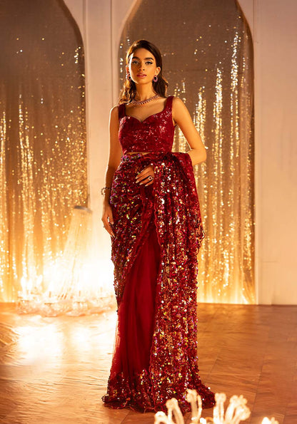Zarqash | Bling Series | SCARLET - Ladies Clothes - Maria Faisal