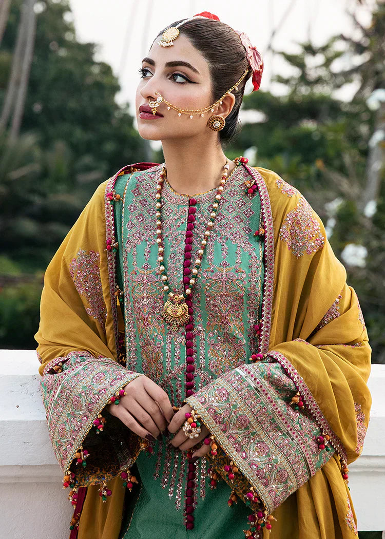 Hussain Rehar | Roshan Luxury Lawn | Badar - Ladies Clothes - Maria Faisal
