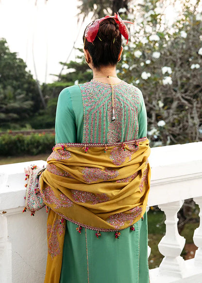 Hussain Rehar | Roshan Luxury Lawn | Badar - Ladies Clothes - Maria Faisal