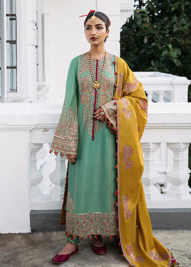 Hussain Rehar | Roshan Luxury Lawn | Badar - Ladies Clothes - Maria Faisal