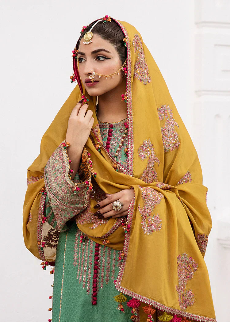 Hussain Rehar | Roshan Luxury Lawn | Badar - Ladies Clothes - Maria Faisal