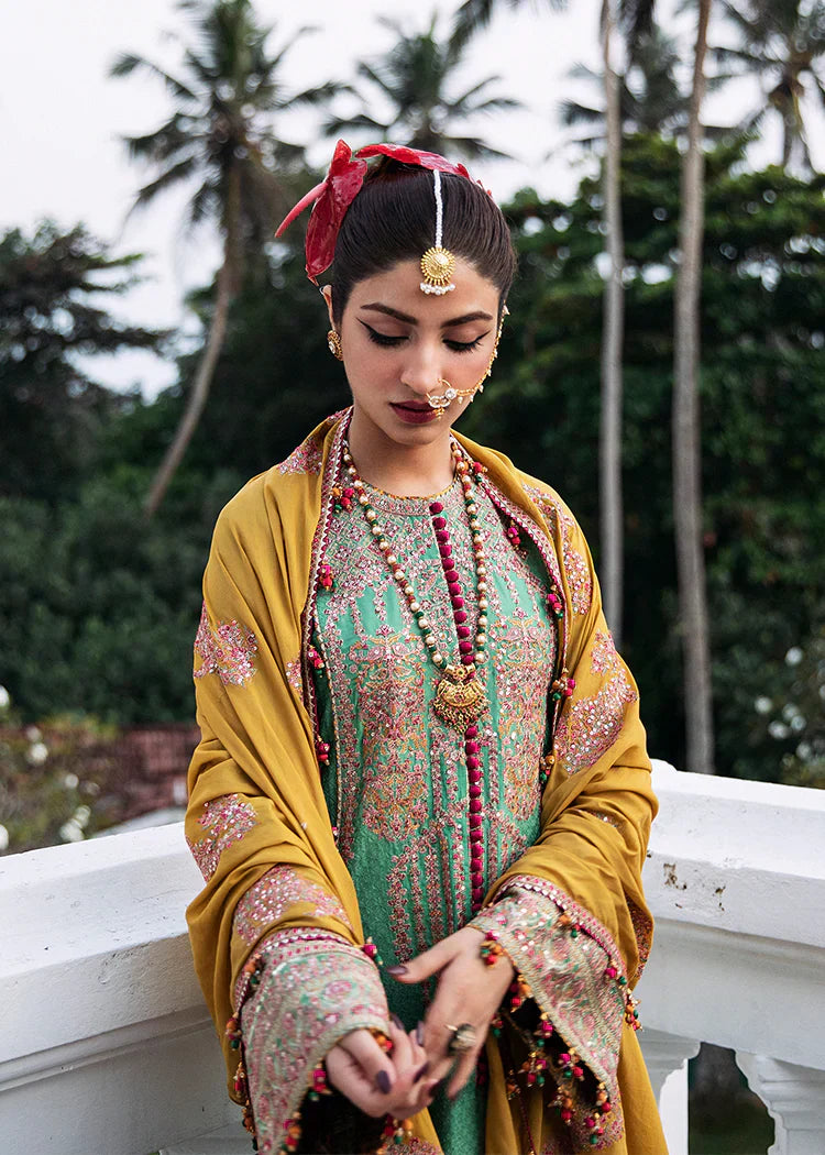 Hussain Rehar | Roshan Luxury Lawn | Badar - Ladies Clothes - Maria Faisal