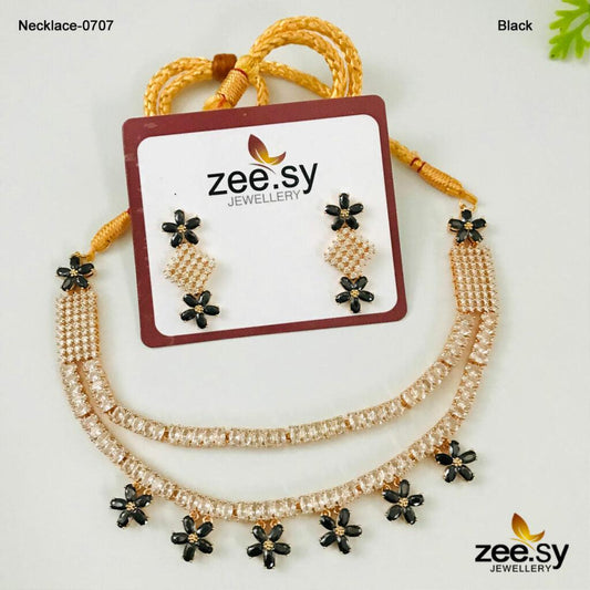 Party Wear Necklace-0707 - Necklace Sets 