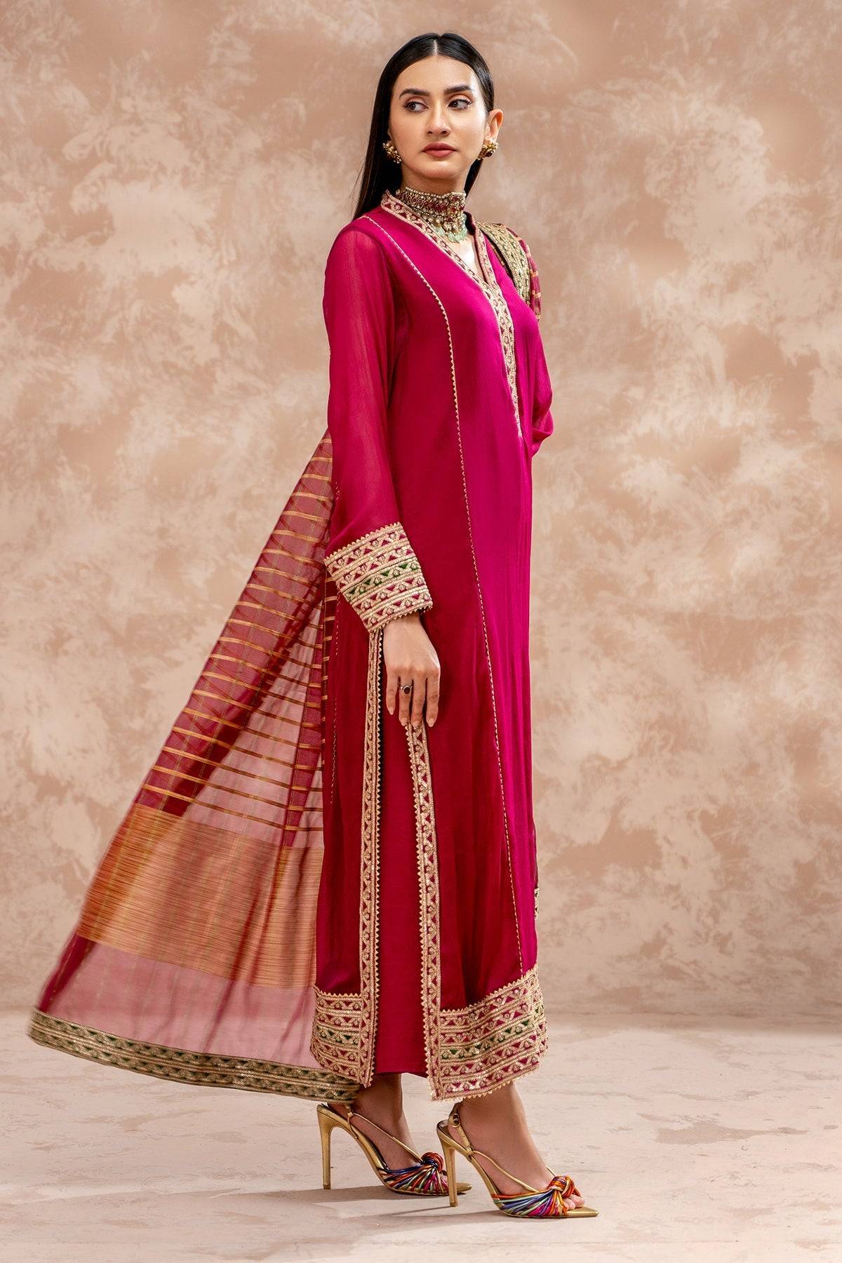 Charizma | Festive Pret | CMA 3-250 by Maria Faisal - Registered Vendor of : Charizma - type : Ladies Clothes - 100% original wedding dresses