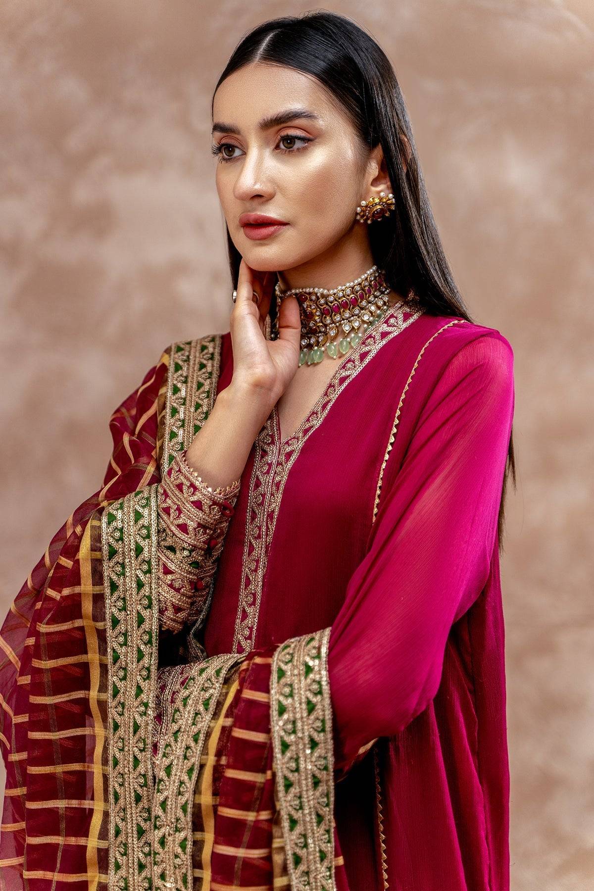 Charizma | Festive Pret | CMA 3-250 by Maria Faisal - Registered Vendor of : Charizma - type : Ladies Clothes - 100% original wedding dresses