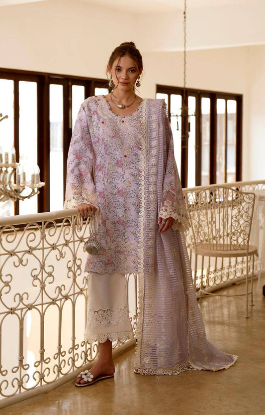 AJR Couture | Printakari Lawn 25 | Pearl by Maria Faisal - Registered Vendor of : AJR Couture - type : Ladies Clothes - 100% original wedding dresses