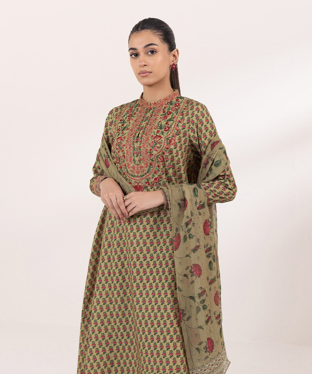 Sapphire | Intermix 2024 | Cambric Suit S-05 - Designer Dress with Intricate embroidery and embellishments. Shop elegent wedding dress at Maria Faisal.