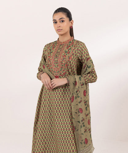 Sapphire | Intermix 2024 | Cambric Suit S-05 - Designer Dress with Intricate embroidery and embellishments. Shop elegent wedding dress at Maria Faisal.