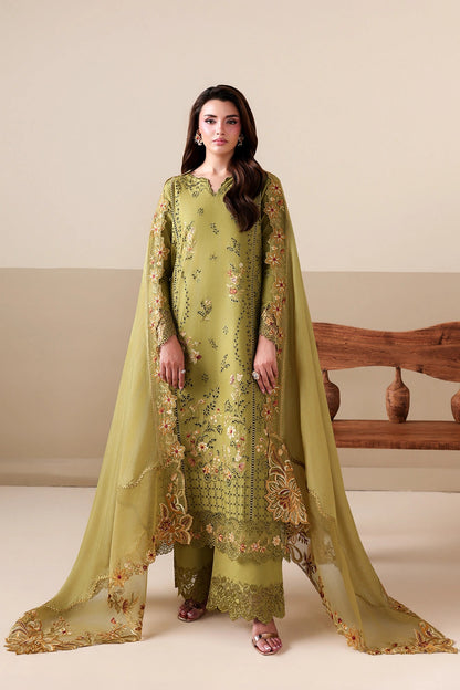 Azure | Luxury Lawn 26 | Petal Muse - Luxury Dress - available at Maria Faisal in UK and USA.