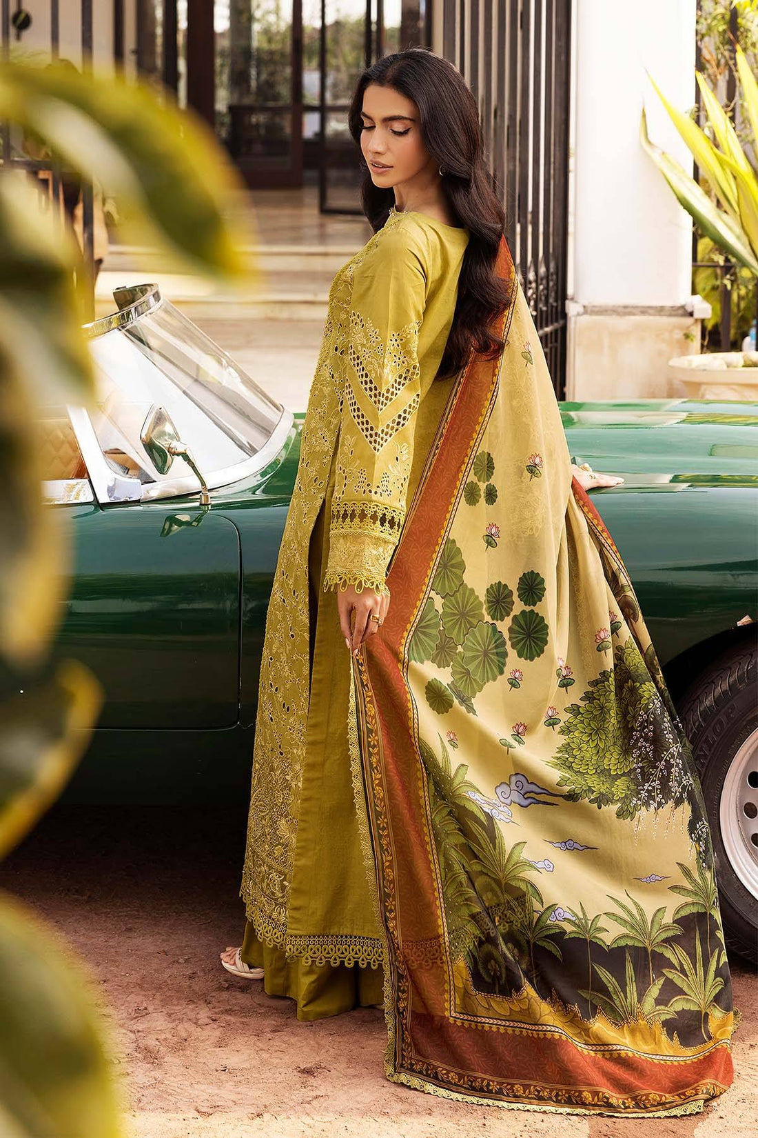 Motifz | Premium Lawn 25 | 5329-LISETTE by Maria Faisal - Registered Vendor of : Motifz - type : Ladies Clothes - 100% original wedding dresses