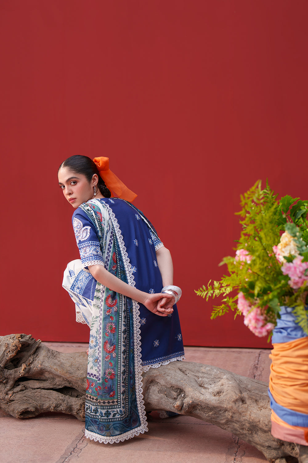 Saira Rizwan | Laanem SS 26 | ZOYA-A-SRL26-04 - Luxury Dress - available at Maria Faisal in UK and USA.