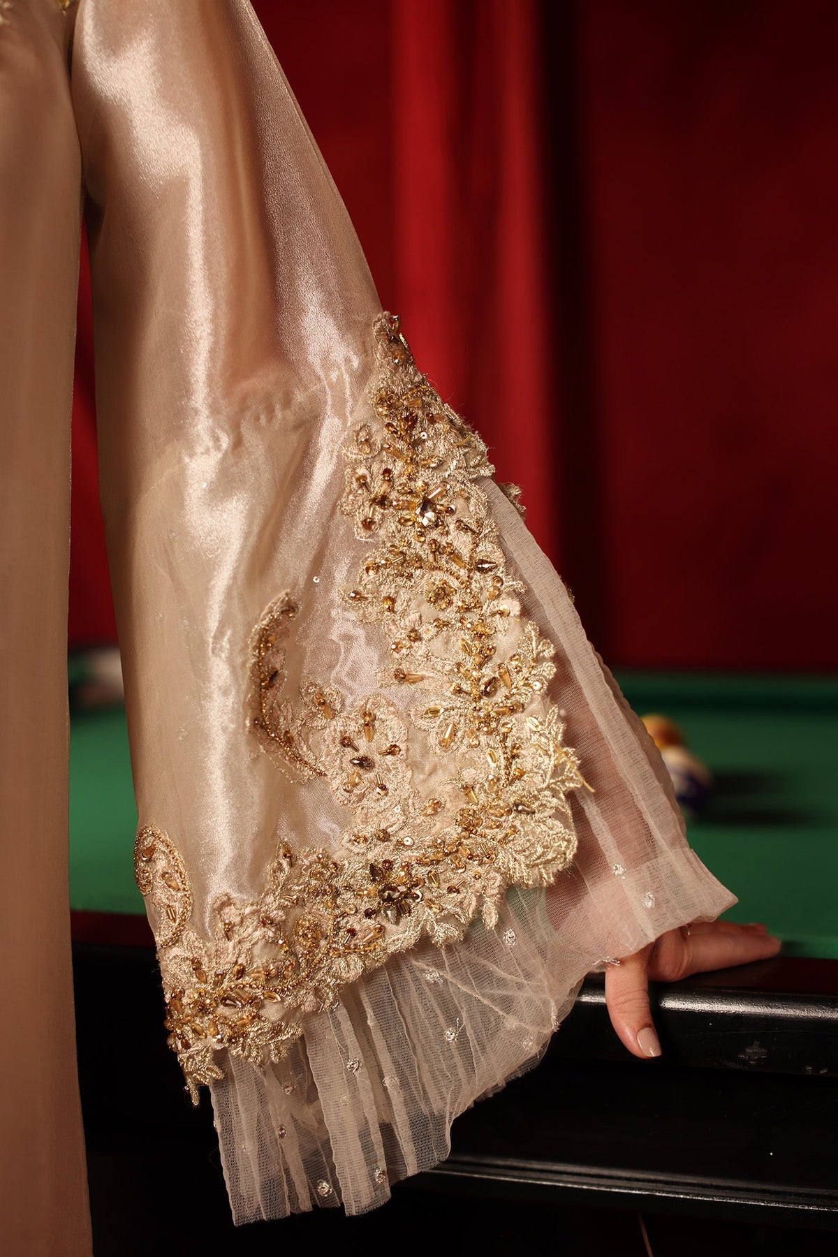 Musferah Saad | The Elite Club | Princess Isla - Formal Dress - available at Maria Faisal in UK and USA.