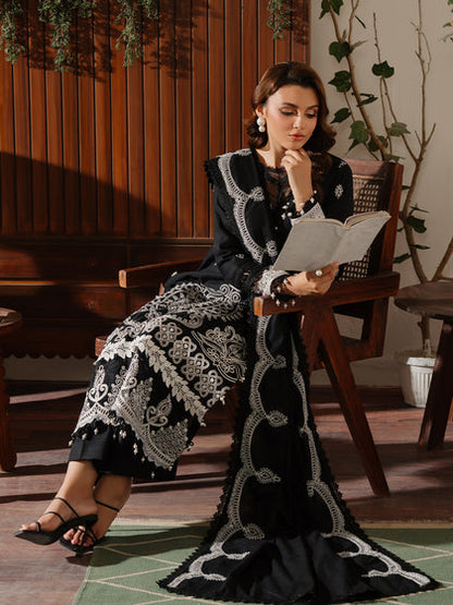 Parishay | Mira Winter |  DU-01 - Designer Dress with Intricate embroidery and embellishments. Shop elegent wedding dress at Maria Faisal.