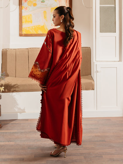 Parishay | Mira Winter |  DU-10 - Designer Dress with Intricate embroidery and embellishments. Shop elegent wedding dress at Maria Faisal.