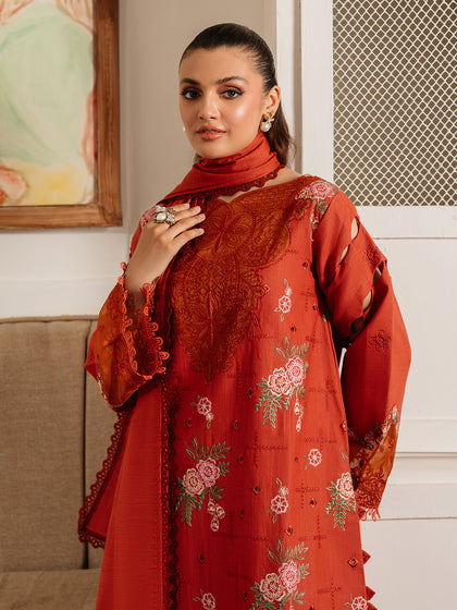 Parishay | Mira Winter |  DU-10 - Designer Dress with Intricate embroidery and embellishments. Shop elegent wedding dress at Maria Faisal.