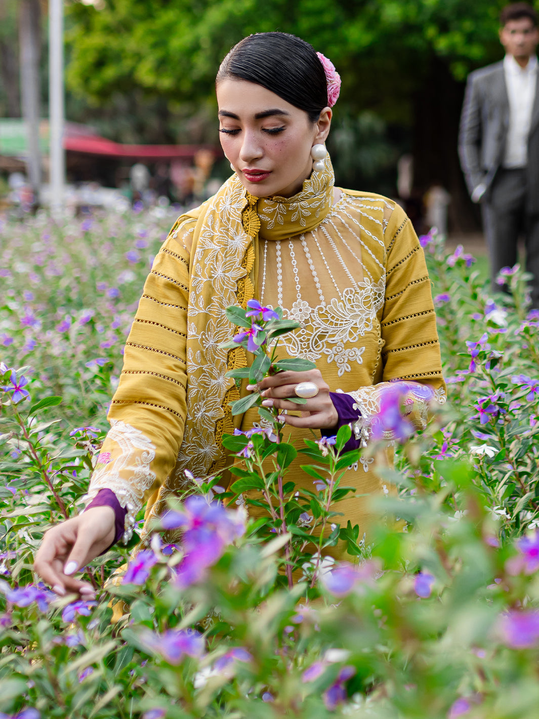 Parishay | Panache Winter | PN-11 - Designer Dress with Intricate embroidery and embellishments. Shop elegent wedding dress at Maria Faisal.