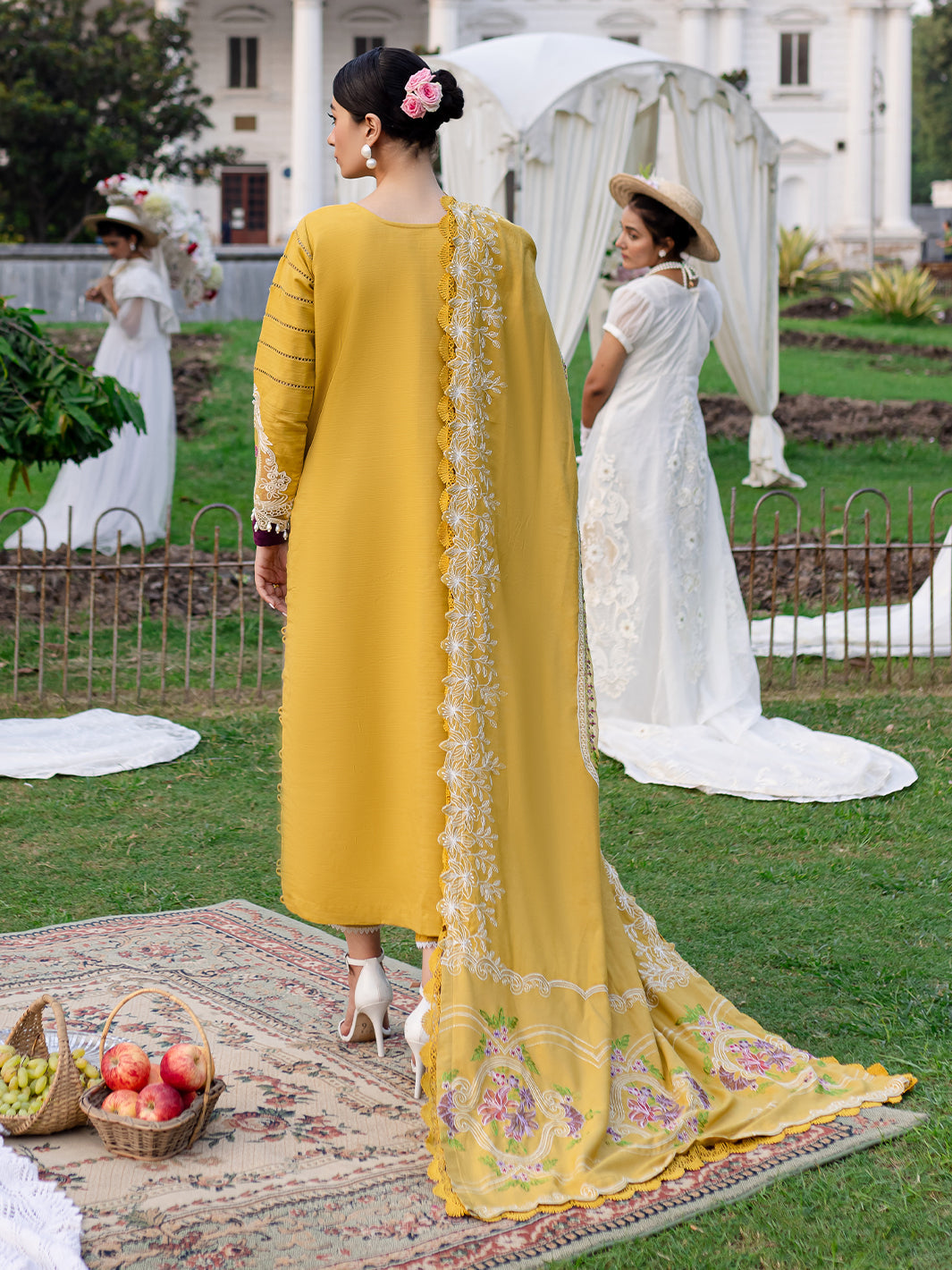 Parishay | Panache Winter | PN-11 - Designer Dress with Intricate embroidery and embellishments. Shop elegent wedding dress at Maria Faisal.