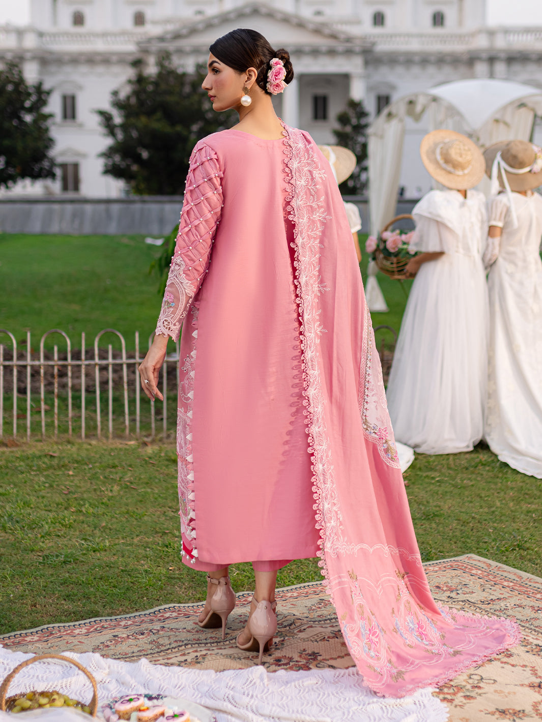 Parishay | Panache Winter | PN-12 - Designer Dress with Intricate embroidery and embellishments. Shop elegent wedding dress at Maria Faisal.