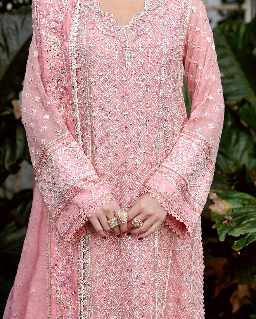 Mushq | Saugaat Pret | Parizaad - Luxury Dress - available at Maria Faisal in UK and USA.