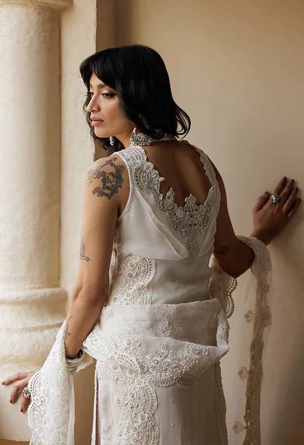 Layla Chatoor | Luxury Pret | Parvaneh - Luxury Dress - available at Maria Faisal in UK and USA.