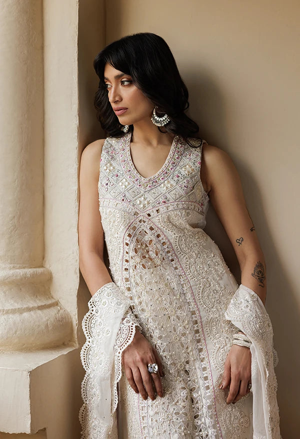 Layla Chatoor | Luxury Pret | Parvaneh - Luxury Dress - available at Maria Faisal in UK and USA.