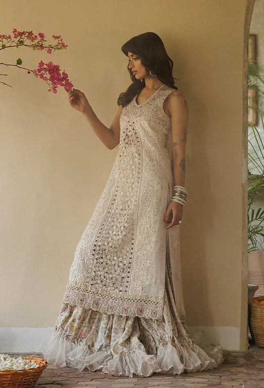 Layla Chatoor | Luxury Pret | Parvaneh - Luxury Dress - available at Maria Faisal in UK and USA.