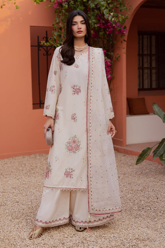 Batik | Festive Eid 26 | Pearl Elora - Luxury Dress - available at Maria Faisal in UK and USA.
