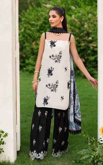 Asifa and Nabeel | Eden Cambric 25 | Pearl Whisper ECU25-04 - Ladies Clothes - Maria Faisal