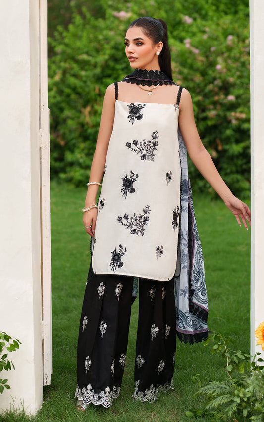 Asifa and Nabeel | Eden Cambric 25 | Pearl Whisper ECU25-04 - Ladies Clothes - Maria Faisal