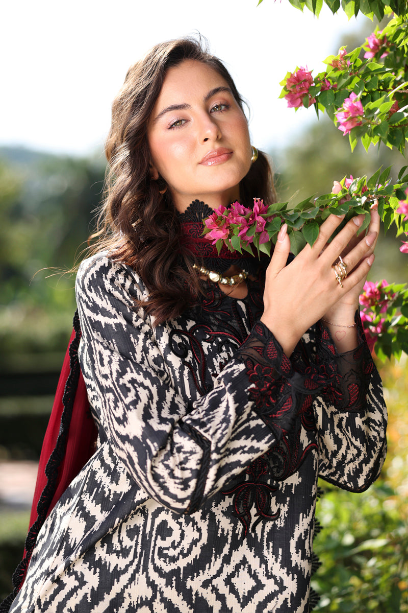 Rangrasiya | Lifestyle Summer 26 | Peony - Casual Dress - available at Maria Faisal in UK and USA.
