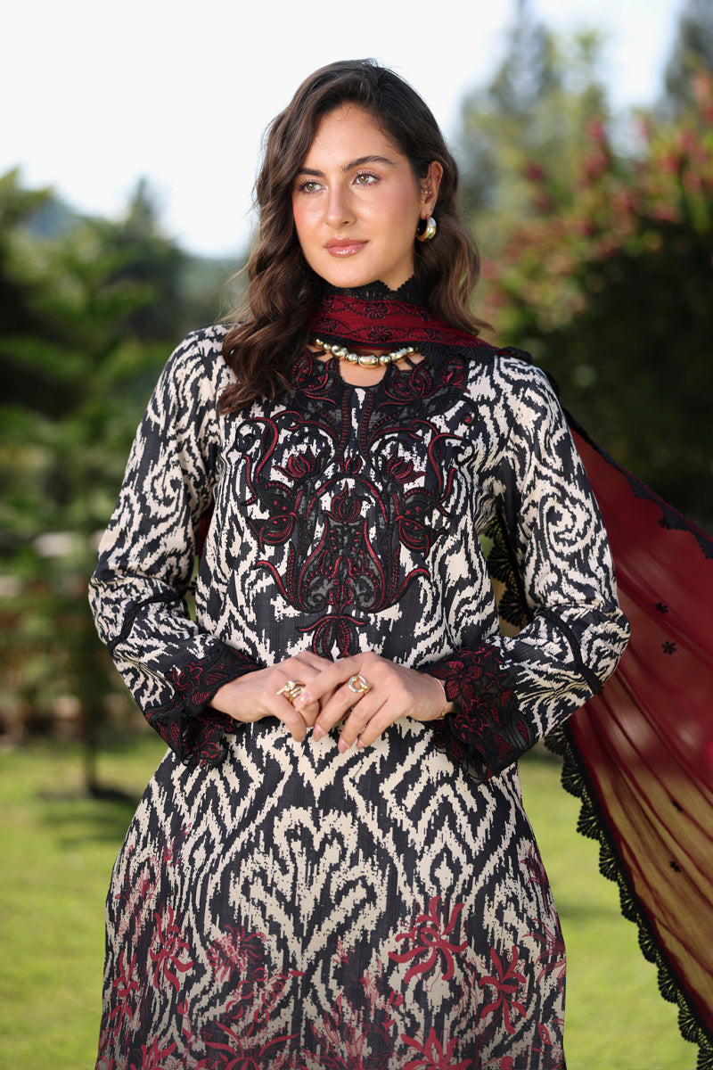 Rangrasiya | Lifestyle Summer 26 | Peony - Casual Dress - available at Maria Faisal in UK and USA.