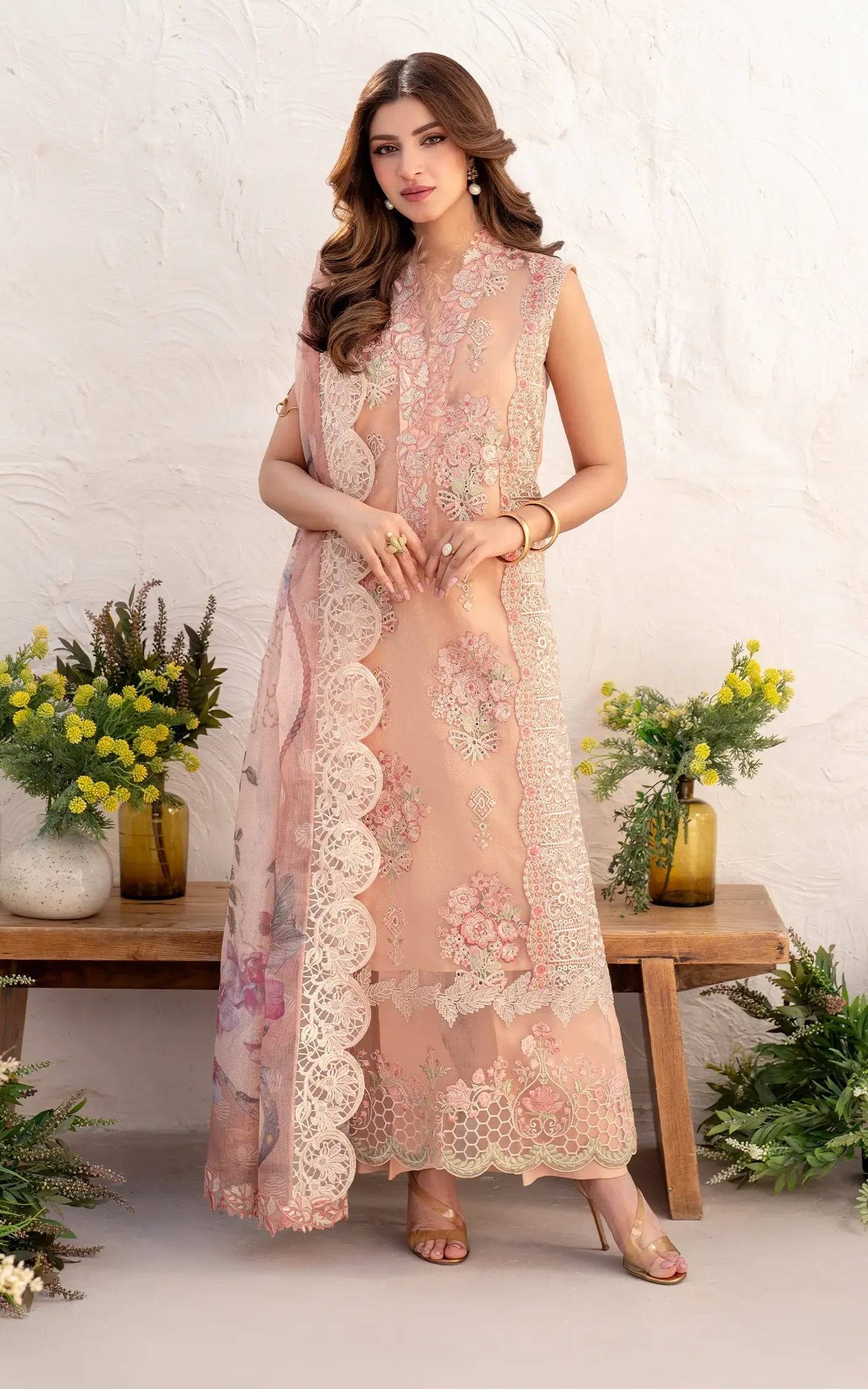 Asifa and Nabeel | Azalia Summer 25 | Peony (AZL25-01) by Maria Faisal - Registered Vendor of : Asifa and Nabeel - type : Ladies Clothes - 100% original wedding dresses