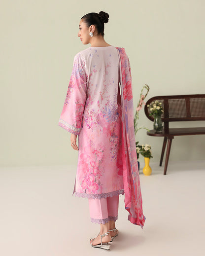 Roheenaz | Rosette Lawn | Petal Whispers - Casual Dress - available at Maria Faisal in UK and USA.