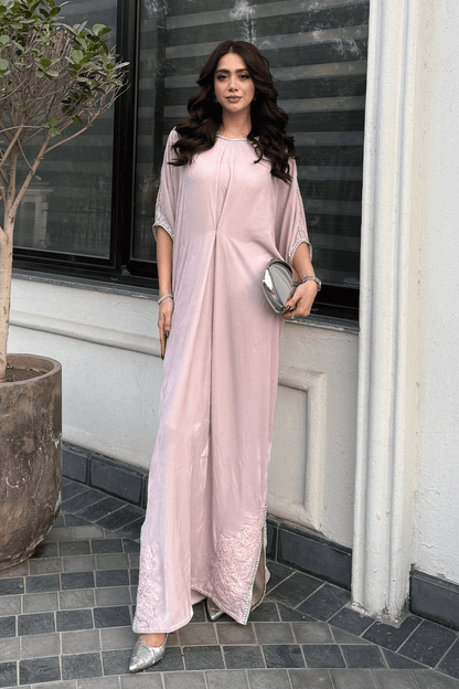 Erum Khan | Velvet Edit | Petal - Formal Dress - available at Maria Faisal in UK and USA.