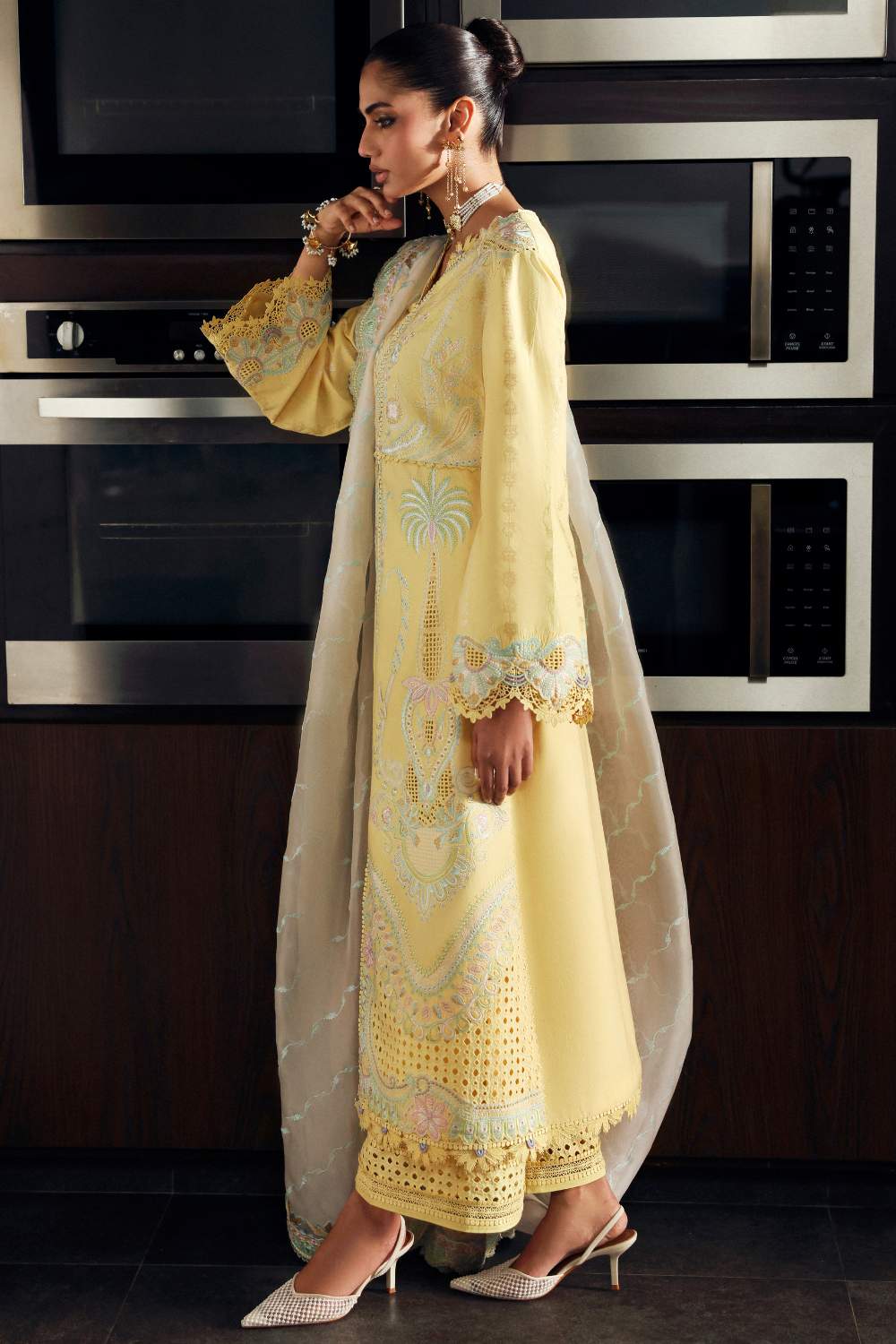 Soraya | Noa Summer Pret '26 |Peatline - Luxury Dress - available at Maria Faisal in UK and USA.