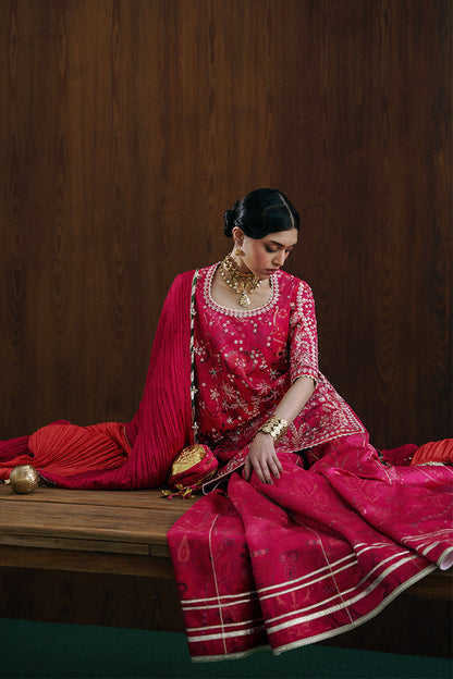 Suffuse| Silk Pret Fall’25 | RYELLE - Bridal Dress - available at Maria Faisal in UK and USA.